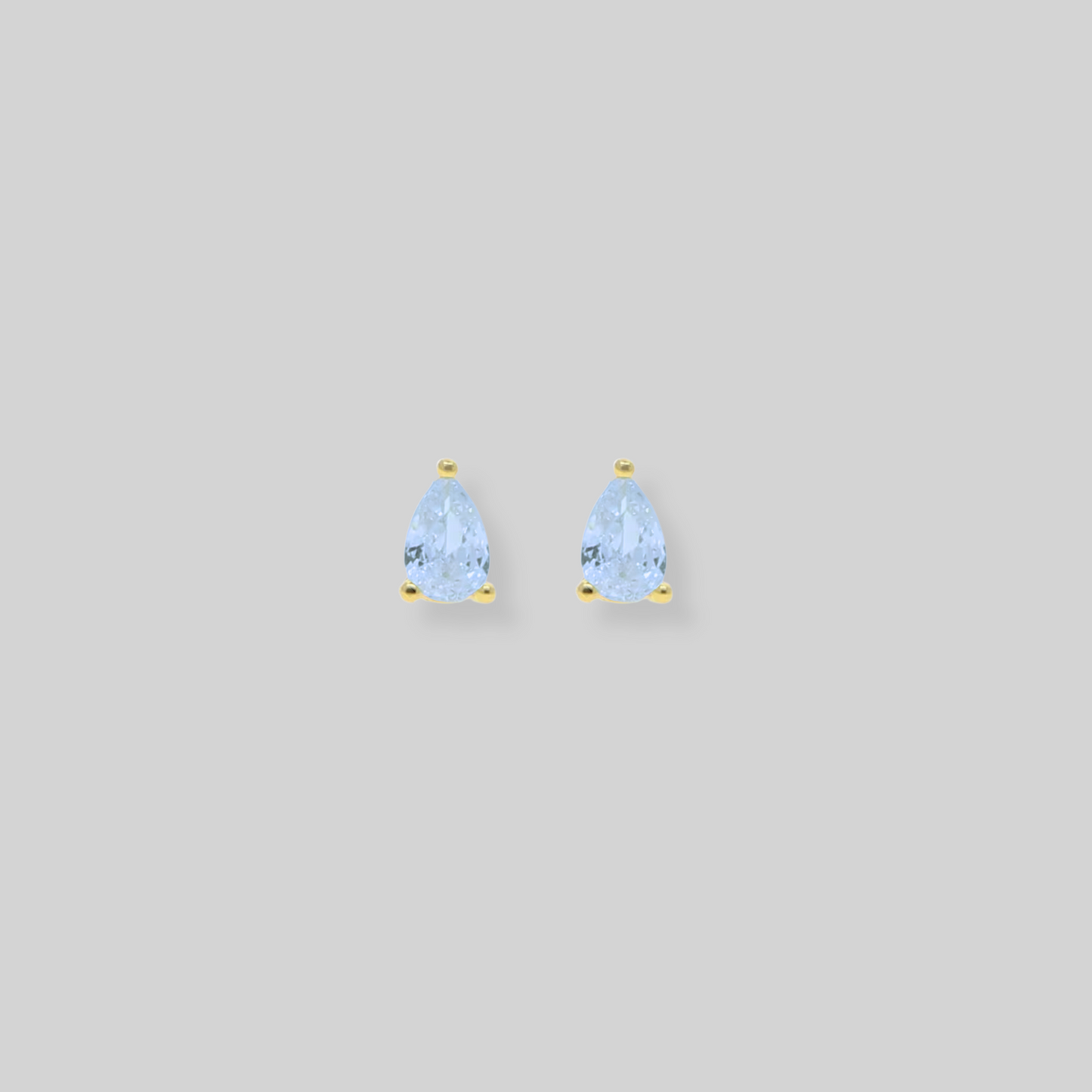 Pear Glam Studs