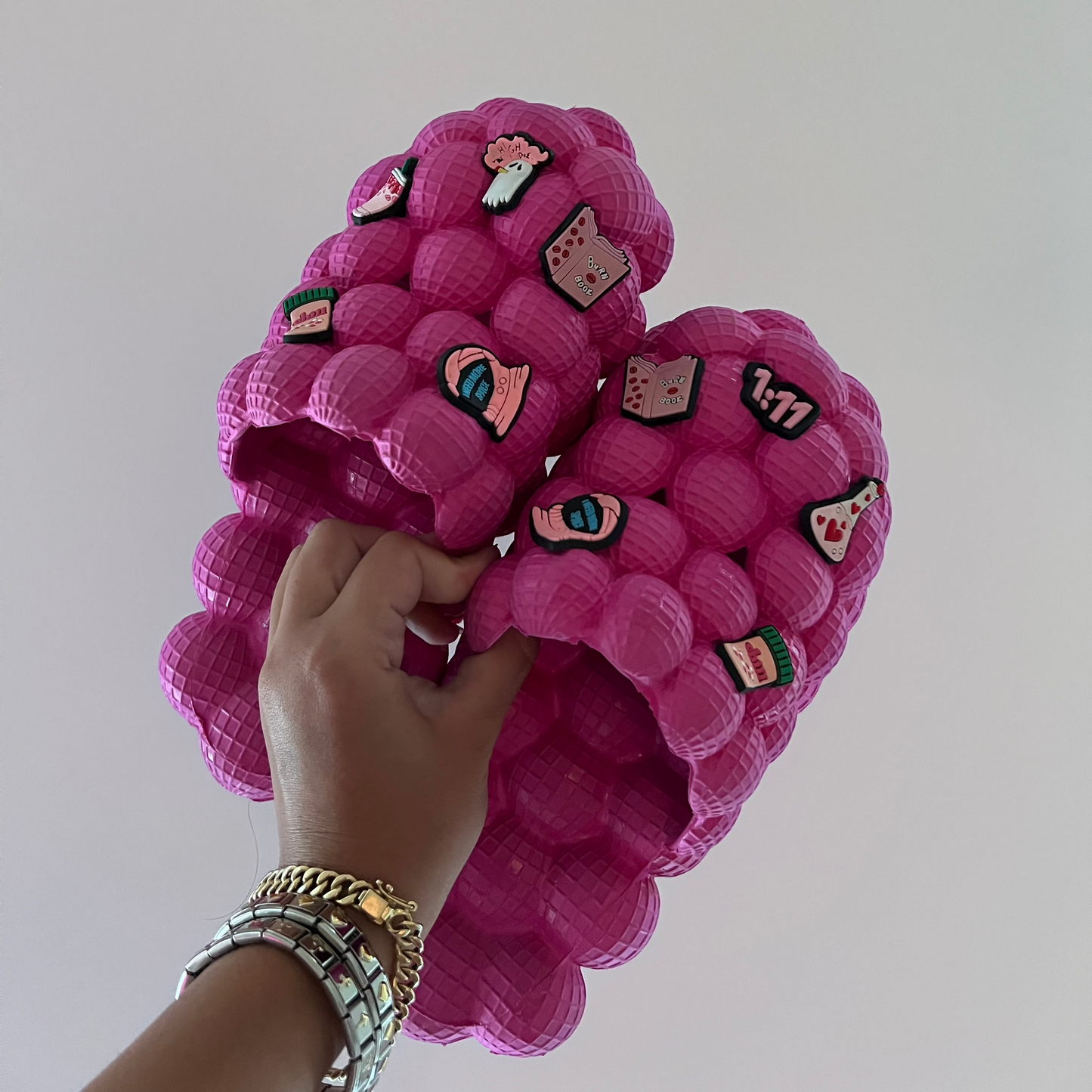 Bubble Slippers Fuchsia
