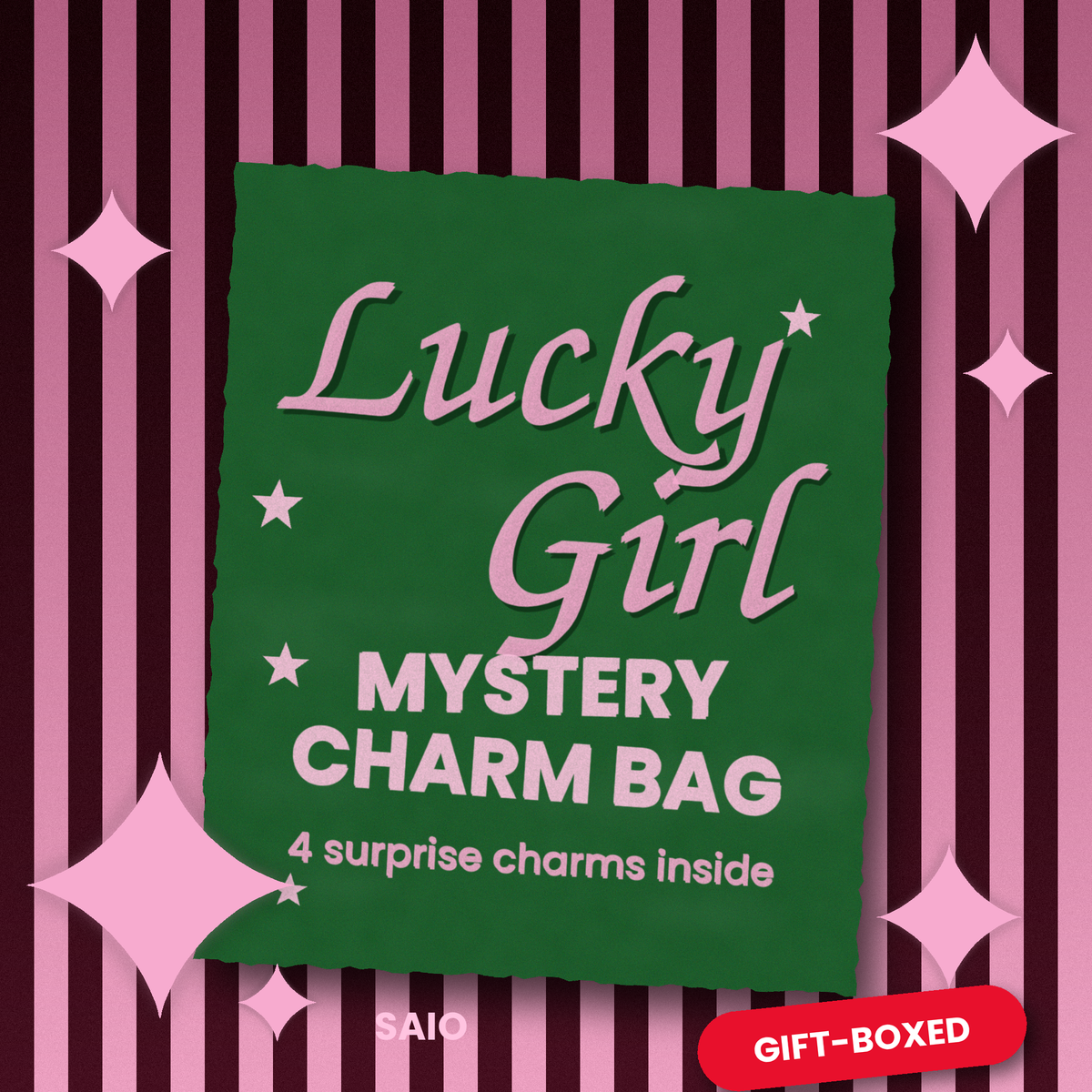 Lucky Mix Charm Bag – 4 Surprise Charms