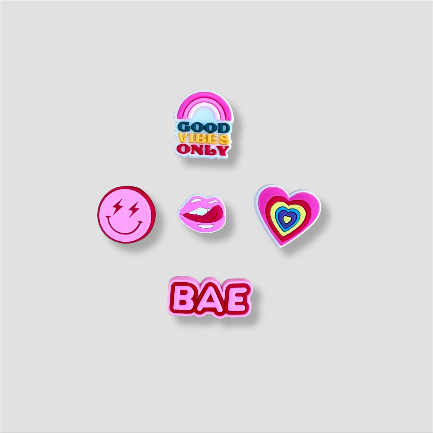 Pink Paradise Charms