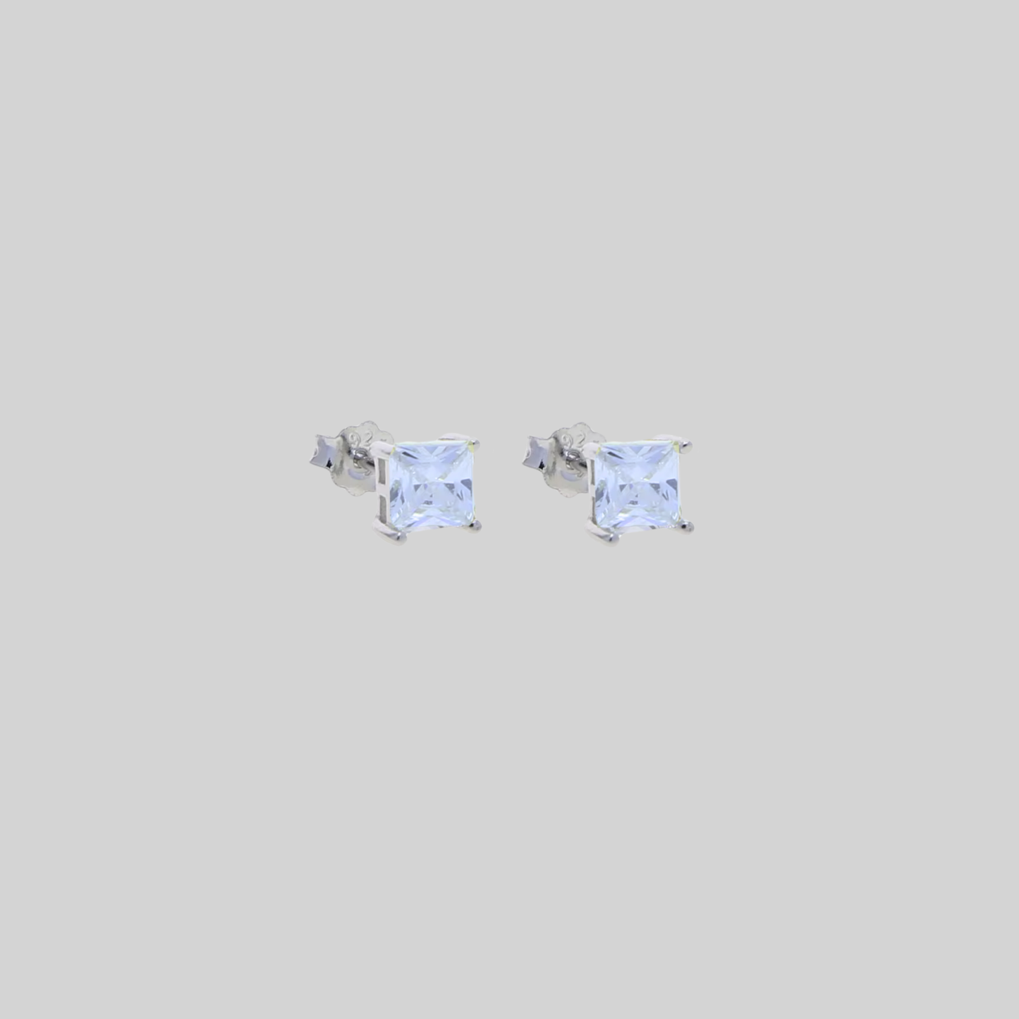 Square Glam Studs