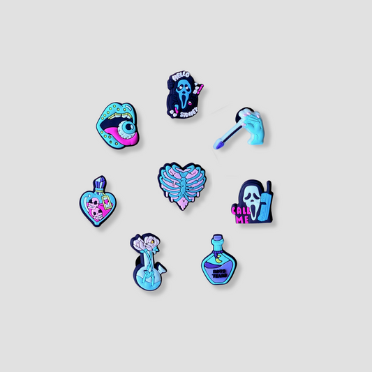 Spooky Blue Charms