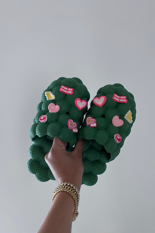 Bubble Slippers Green
