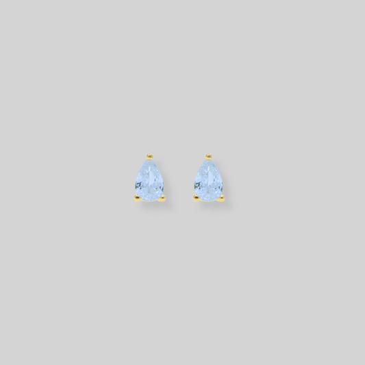 Pear Glam Studs