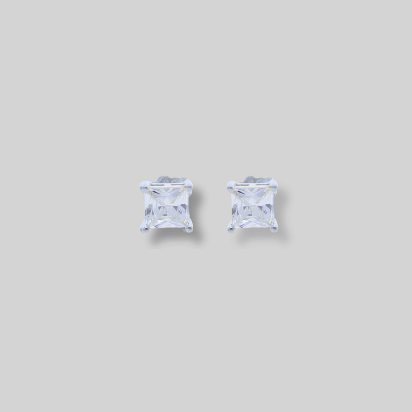 Square Glam Studs